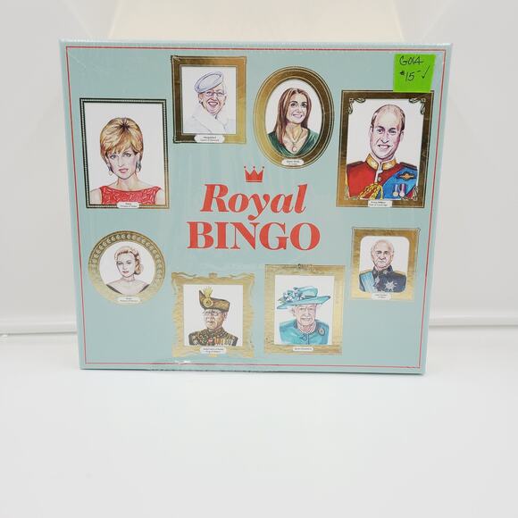 Royal Bingo by Holly Exley, Bingo With A Royal Families Twist NEW FACTORY SEALED - Picture 1 of 6